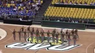 When the Music Stops... What Happens?  MCHS Caprielles 2015 Kick Routine