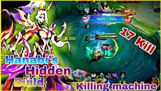 Hanabi new gameplay | hanabi triple kill | #hanbin  #hanabi #mobalegends #moba5v5 #mobaindia 