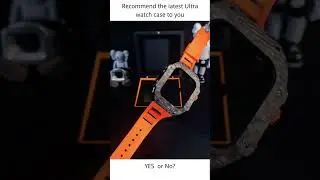 Apple Watch Ultra Carbon Fiber Integrated Modified Case 