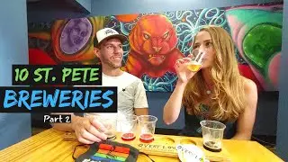 St Petersburg Florida BREWERY Tour | Florida Craft Beer Tour | Part 2