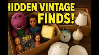 Epic Thrift & Estate Sale Haul! Digging Through Boxes for Hidden Treasures | What Will It Sell For?