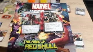 Marvel Champions CZ #15 Falcon vs Crossbones. Protection deck RotRS Campaign Scenario 1 Up, up away!