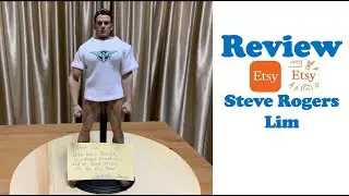 Review Kitbashing Captain America Steve Rogers SSR (Strategic Scientific Reserve) White T Shirt