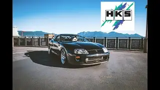 HKS Ti exhaust with Tanabe downpipe on my 1995 MKIV Toyota Supra TT 6-speed Hardtop