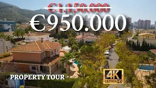 Touring a 1.M&euro; home in the mediterranean side of SPAIN with a funky garage | benidorm | costablanca