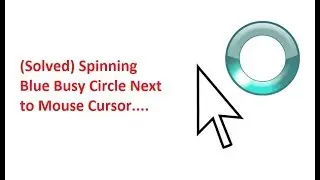 Solved Mouse Cursor Loading Circle || কার্সরের পশে যদি সার্কেল সব সময় ঘোরে তবে ভিডিওটি আপনার জন্য।