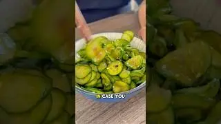 Освежающий японский салат из огурцов #суномоно #огурец #рецептогурца #соленыеогурцы #легкийрецепт...