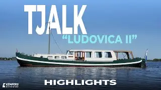 Tjalk &ldquo;Ludovica II&rdquo;: Karaktervol woonschip met moderne luxe