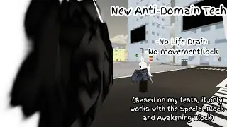 *New Anti-Domain Tech* - Jujutsu Shenanigans - *Skill Builder*