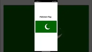 Pakistani flag in python #pythonprogramming #flag