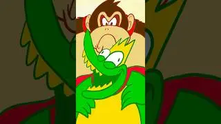 RE-ANIMATED GAMES: King K. Rool 🐊🐊 #donkeykongbananza #animation #funny