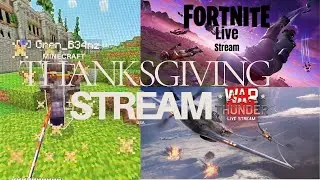 Thanksgiving Stream Day 2 Stream Restart