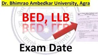 Bed 1 & 2 year| LLb & BAllb| missed practical exam #dbrau Agra