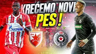 IGRAMO NOVI PES CRVENA ZVEZDA VS PARTIZAN ! PUNA MARAKANA NA DERBIJU I SJAJAN MEC ( NOVI SERIJAL )