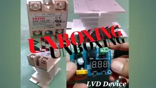 Solar Set-up LVD/SSR/HEAT SINK MODULE Unboxing(NionesTv)#Unboxing