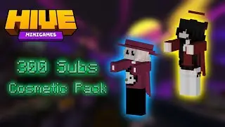 Playing Minecraft Hive with a New Skin Pack | First Gameplay Test