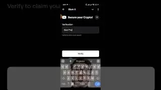 Secure Your Crypto | Blum video Code |