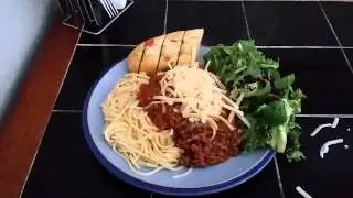 Spaghetti Bolagnaise.