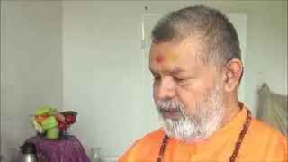 Paramhans Sri Swami Maheshwarananda preparing Mahaprashad - Vegetarian Cooking
