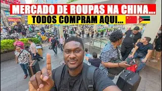 3º Dia - Na CHINA! Levamos Ele ao Mercado de Roupas e Eletrônicos 🇨🇳🇲🇿 – Ficou de Boca Aberta!