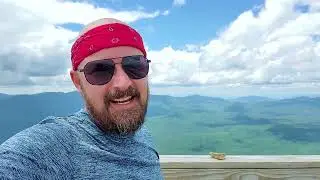 A beautiful day hike to Mt Carrigain in the White Mountains of New Hampshire 07/08/2022