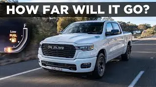 Sydney to Melbourne on one tank of fuel? 2025 RAM 1500 Hurricane economy test