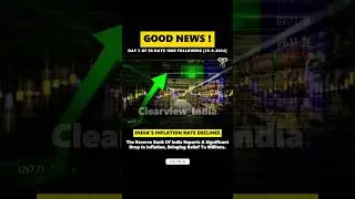 INDIA'S INFLATION RATE DECLINES 🤯🤯#news #shorts