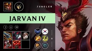 Jarvan IV Jungle vs Kindred - KR Diamond Patch 25.24
