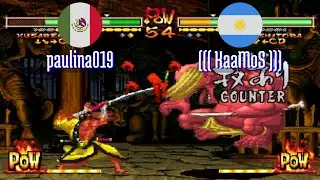 FT5 @samsh5sp: paulina019 (MX) vs ((( KaaMoS ))) (AR) [Samurai Shodown V SP Fightcade] Feb 15