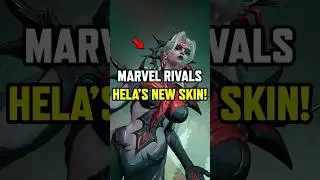 HELA&rsquo;S QUEEN IN BLACK SKIN IN MARVEL RIVALS!