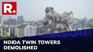 Noida Twin Towers Reduced To Mountains Of Debris; Watch Aftermath Of India's Biggest Demolition