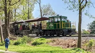 A GE 45 Ton and a Mid Spring Civil War on the Walkersville Southern || TSMGL Train Video
