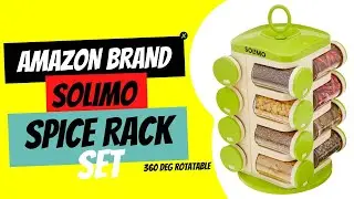 Spice Rack Set | Amazon Brand Solimo