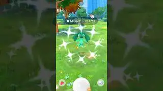 When I got ✨ Shiny Lake guardian in Pokemon GO.
