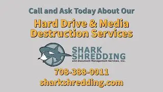 Shark Shredding's Hard Drive & Media Destruction Services