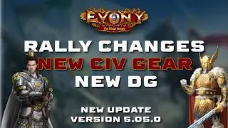 Evony Changes PvP | New Civ Gear & New Defense General