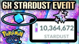 How to get 6X CATCH STARDUST in Pokemon GO // DON'T MISS THIS EVENT