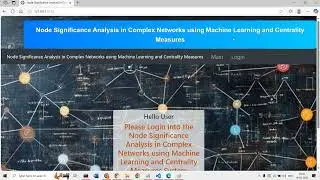 Node Signiﬁcance Analysis in Complex Networks using Machine Learning and Centrality Measures