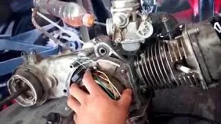 Starting the motorcycle FINAL VIDEO, CDI CARBURETOR