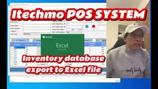 Itechmo pos system export database to excel file