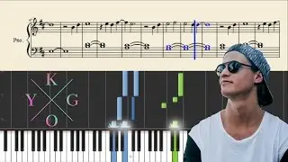 Kygo - Firestone - Piano Tutorial + SHEETS