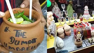 Amazing KULUKKI SARBATH│GREEN CHILLIES LIMCA│Refreshing Booster Mirchi Soda at KARACHI  STREET FOOD