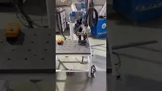 Robot machine welding small parts video #laserwelder #laserweldingmachine