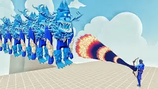 50x GIANT YETI vs EVERY GOD - Totally Accurate Battle Simulator TABS