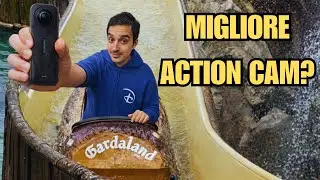 Questa action cam mi ha SVOLTATO il canale : insta360 X5 a Gardaland