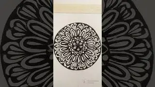MANDALA SERIES (4/7) #shortsvideo #shorts #youtube #drawing #mandalaart #mandaladesign #mandala
