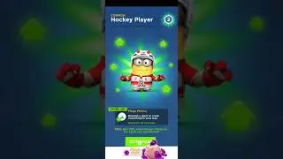 Unlock and Upgrade New Hockey Player Costume Minion Rush #shorts #shortsforyou