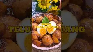 SEMUR TELUR KENTANG🔥 pokoknya harus medok😍 #resepsimple #makananindonesia #olahantelur #food