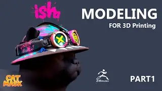 Creating the Isha Hat Cat from Arcane &ndash; 3D Modeling Part 1 | Zbrush Full 3D Process