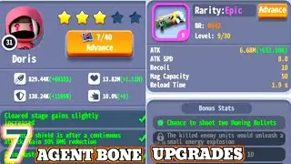 AGENT BONE GAMEPLAY EP 7, UPGRADE Hero, Best Epic Weapons, Equipments, Filga